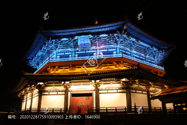 古建筑燈光