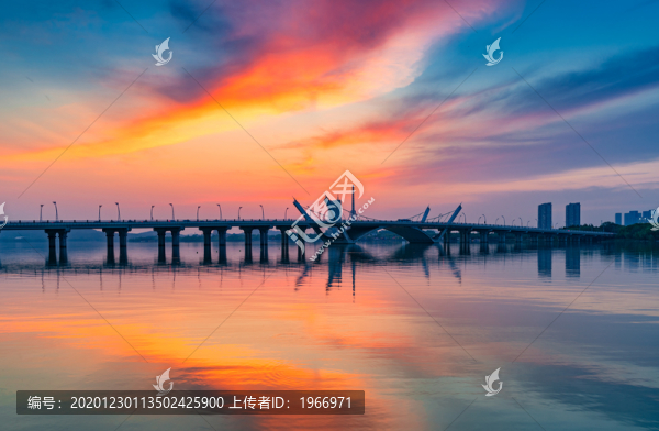 無錫蠡湖大橋夜景