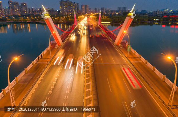 無錫蠡湖大橋夜景