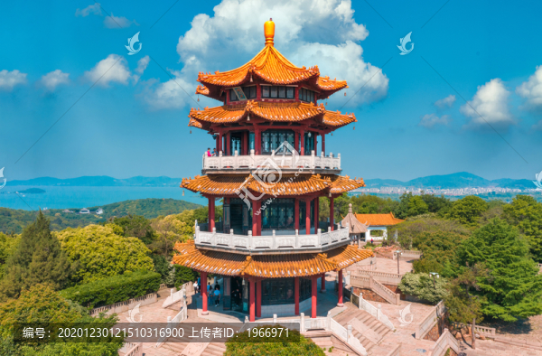 無錫太湖黿頭渚峰頂
