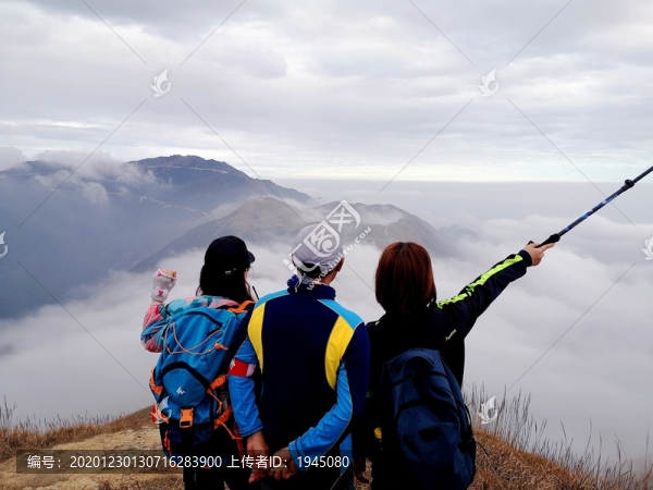 大南山觀云海
