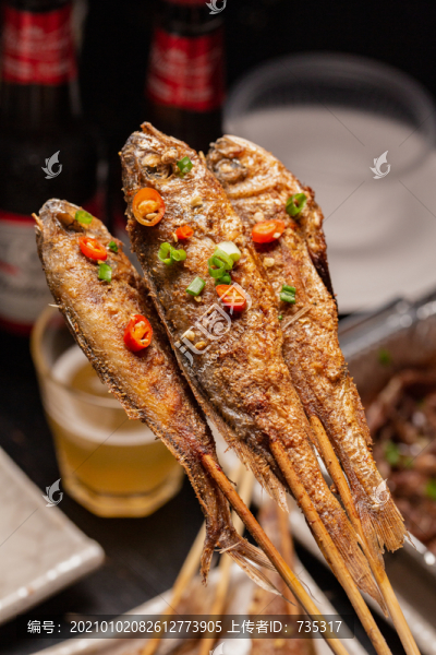 烤小黃魚
