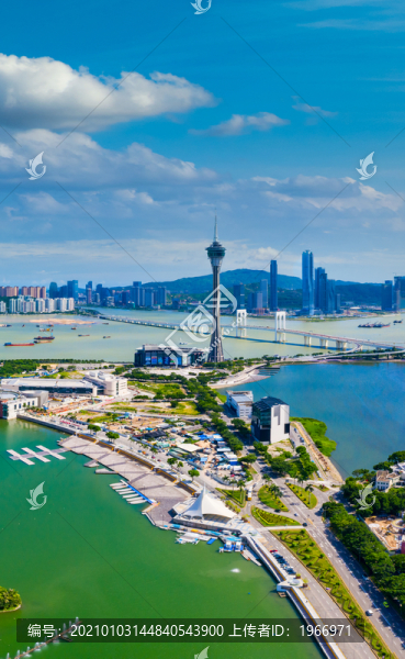 珠海與澳門航拍風(fēng)光