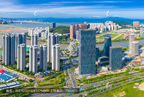 珠海橫琴與澳門航拍風(fēng)光