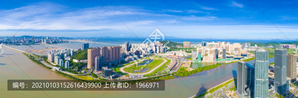珠海橫琴與澳門航拍風(fēng)光