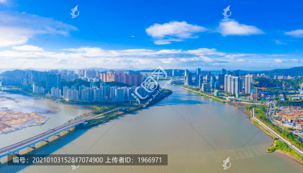 珠海橫琴與澳門航拍風(fēng)光
