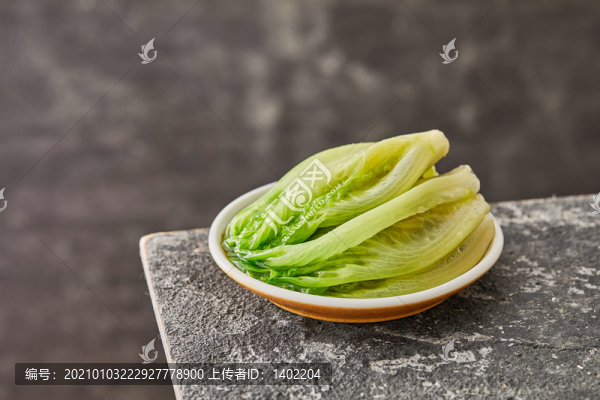 白灼生菜