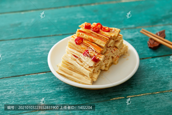 拌腐竹