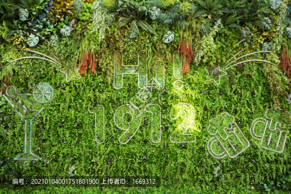 綠植墻