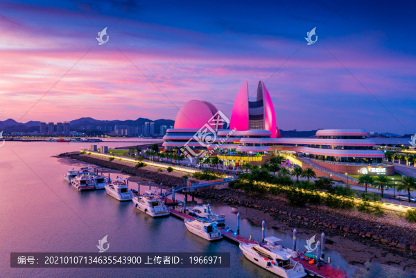 廣東珠海大劇院夜景