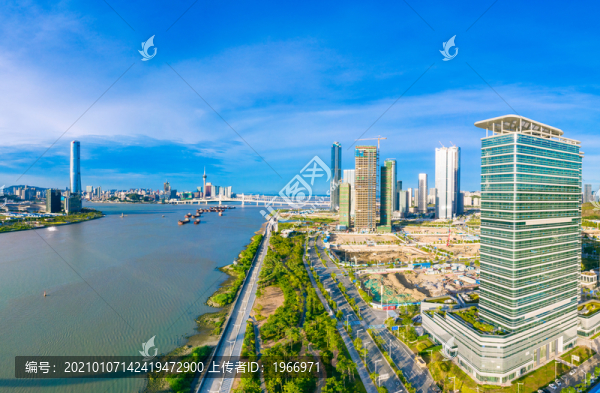 珠海橫琴自貿(mào)區(qū)航拍