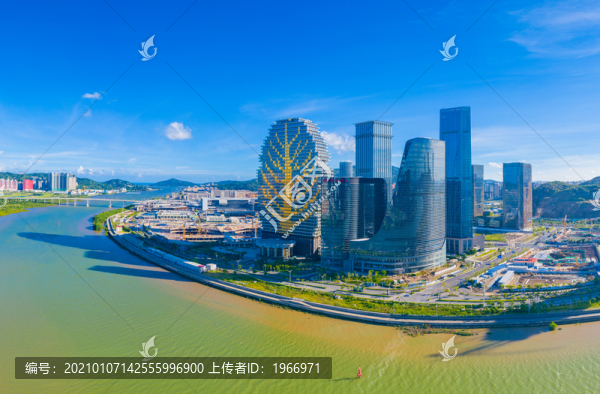 珠海橫琴自貿(mào)區(qū)航拍