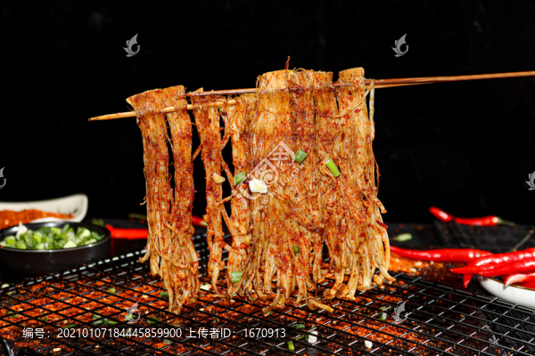 金針菇烤串
