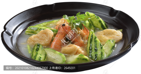 絲瓜煮大蝦
