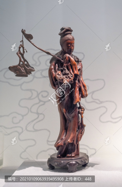 福州工雕黃楊木八仙