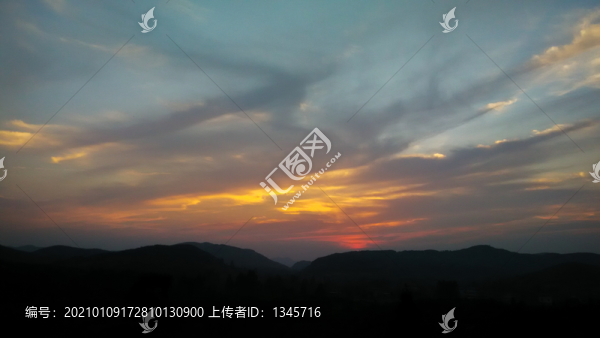 夕陽晚霞