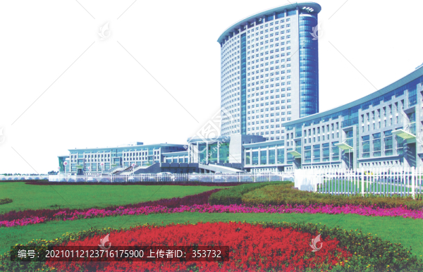 哈爾濱市政府大樓圖