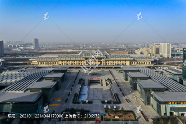 鳥瞰濟南西站