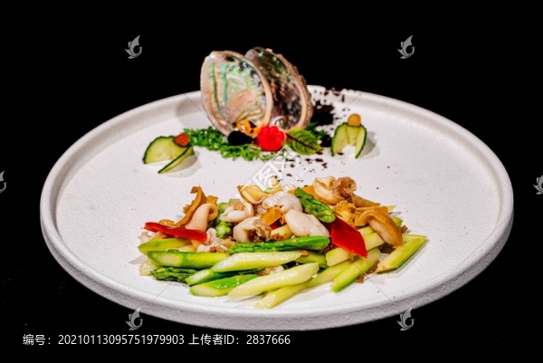 碧綠鮮鮑片