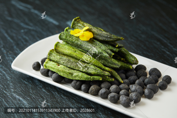 脆皮秋葵