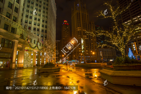 芝加哥夜景