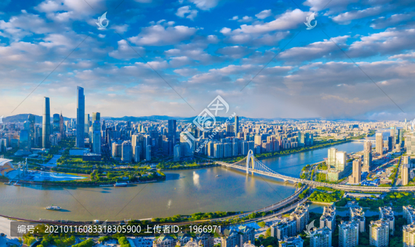 廣州城市風(fēng)光航拍