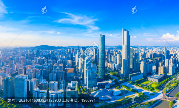 廣州城市風(fēng)光航拍