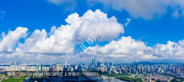 廣州城市風(fēng)光航拍
