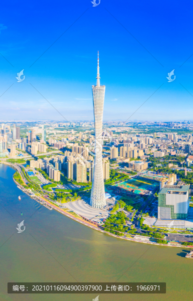 廣州城市風(fēng)光航拍