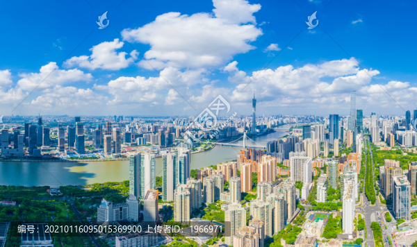 廣州城市風(fēng)光航拍