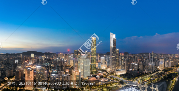 廣州城市CBD夜景