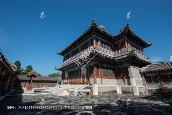 頤和園德和園扮戲樓