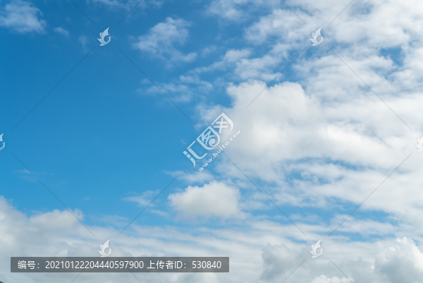 藍天白云背景