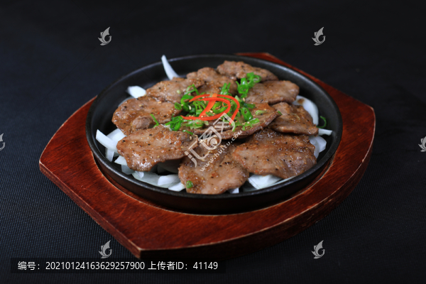 鐵板牛舌