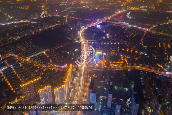 航拍濟南全福立交橋019