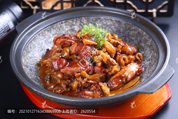 臘鴨燒蹄筋