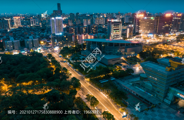 東莞中心廣場(chǎng)夜景