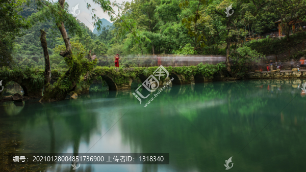 貴州荔波小七孔風景區(qū)旅游勝地