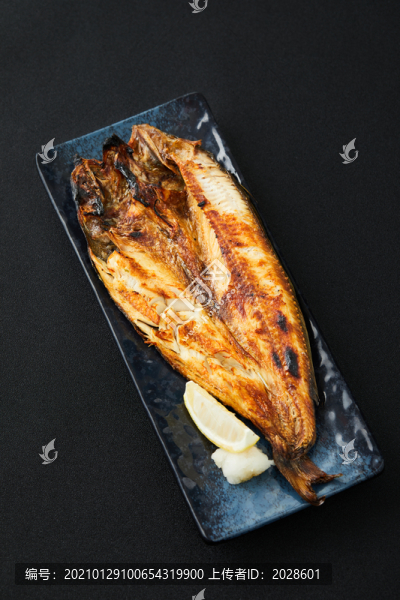烤開(kāi)片魚