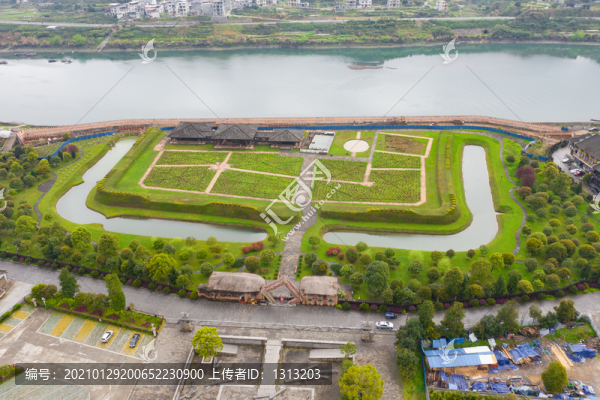 湖南湘西里耶古鎮(zhèn)秦簡出土地