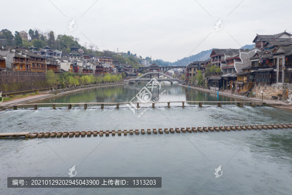 湖南鳳凰古城風光