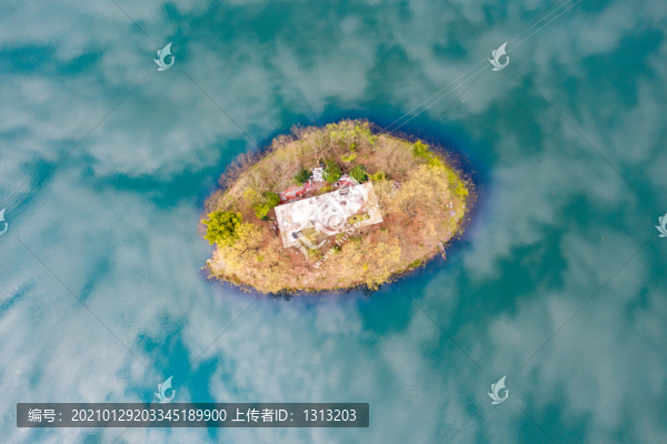 航拍湖南湘西酉水河