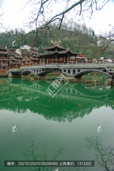 湖南鳳凰古城風光