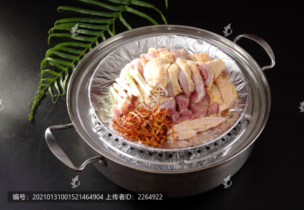 桑拿紅蔥頭扇雞