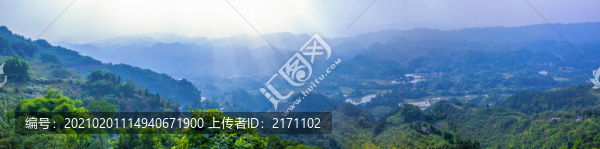 山地田園風(fēng)光