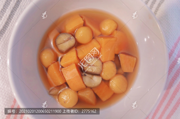 番薯板栗圓子