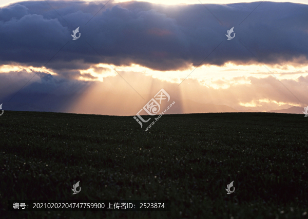 霞光