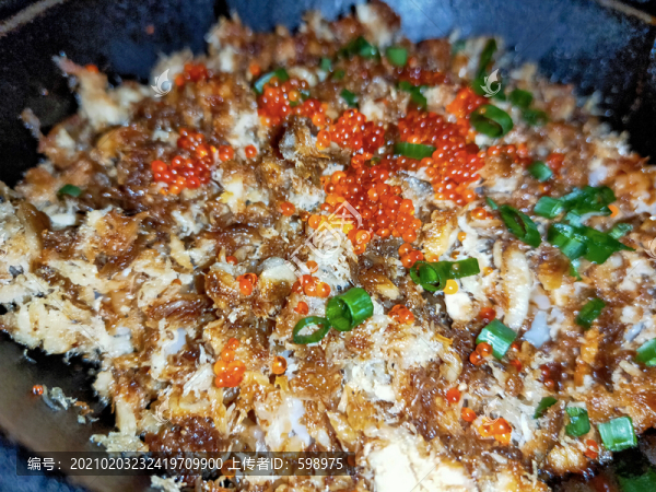 日本料理魚籽拌飯