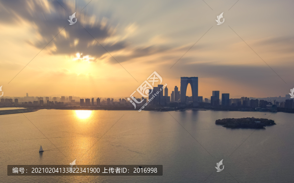 金雞湖落日