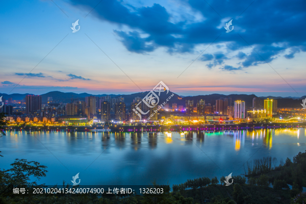 洪城夜景